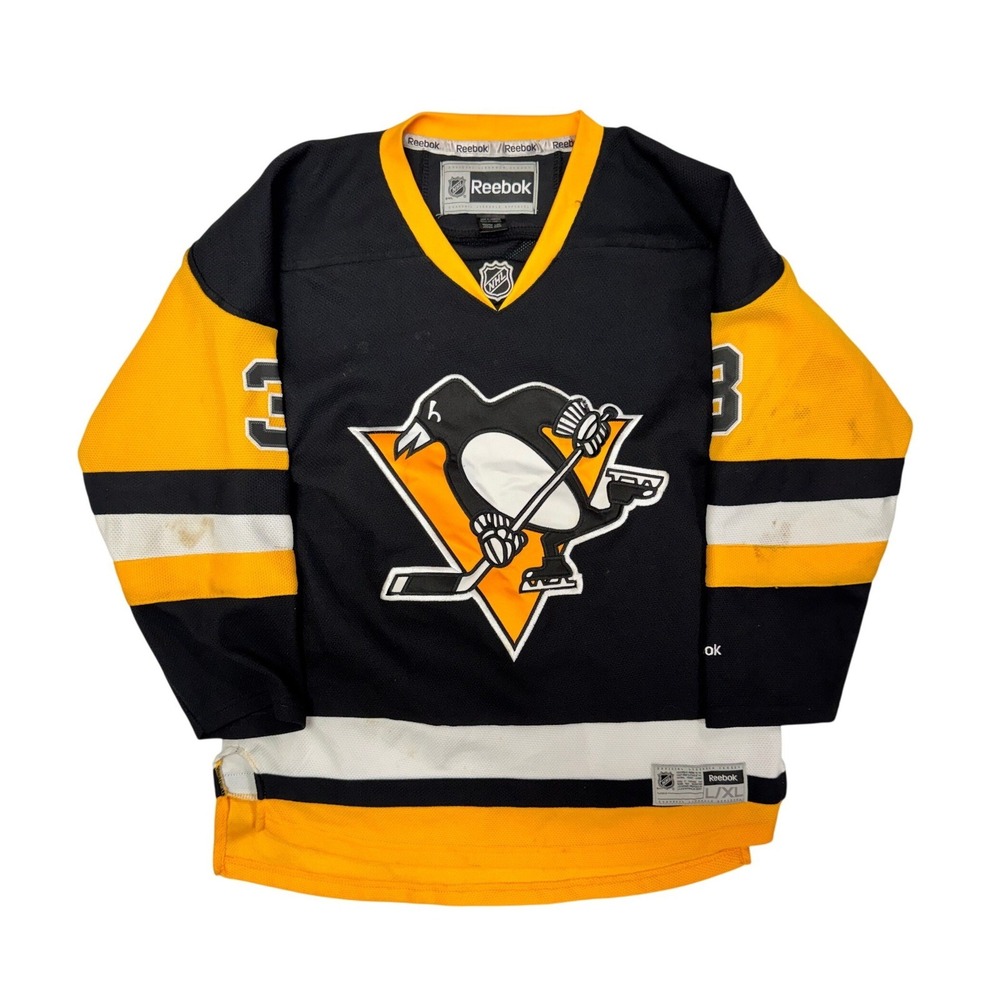 Reebok‎ NHL Pittsburgh Penguins Maatta 3 Youth Jersey Black Gold L/XL Stitched